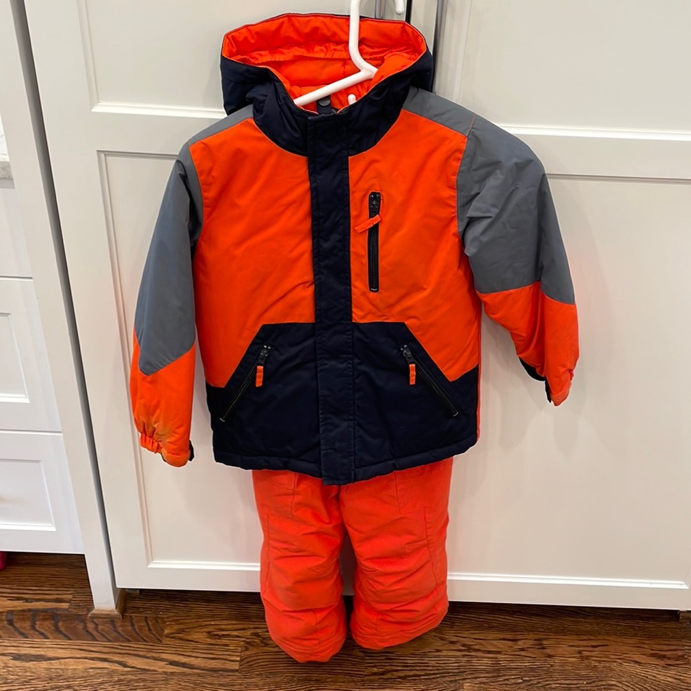 Coat and snow pants